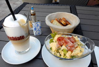 Rührei latte