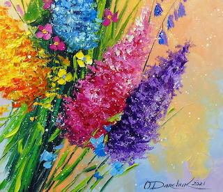 Bouquet of meadow flowers by O. Darchuk