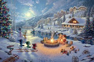 Disney Mickey & Minnie Christmas Lodge