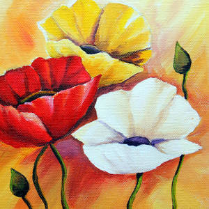 Poppy-flowers by Agata Jenko