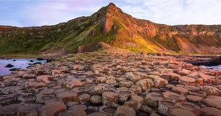 Calçada dos Gigantes na Irlanda do Norte