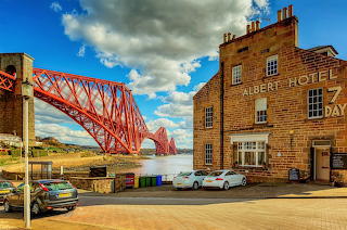 Firth and Forth Bridge and Albert Hotel Scotland