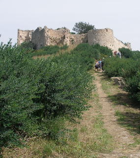 climb to castle