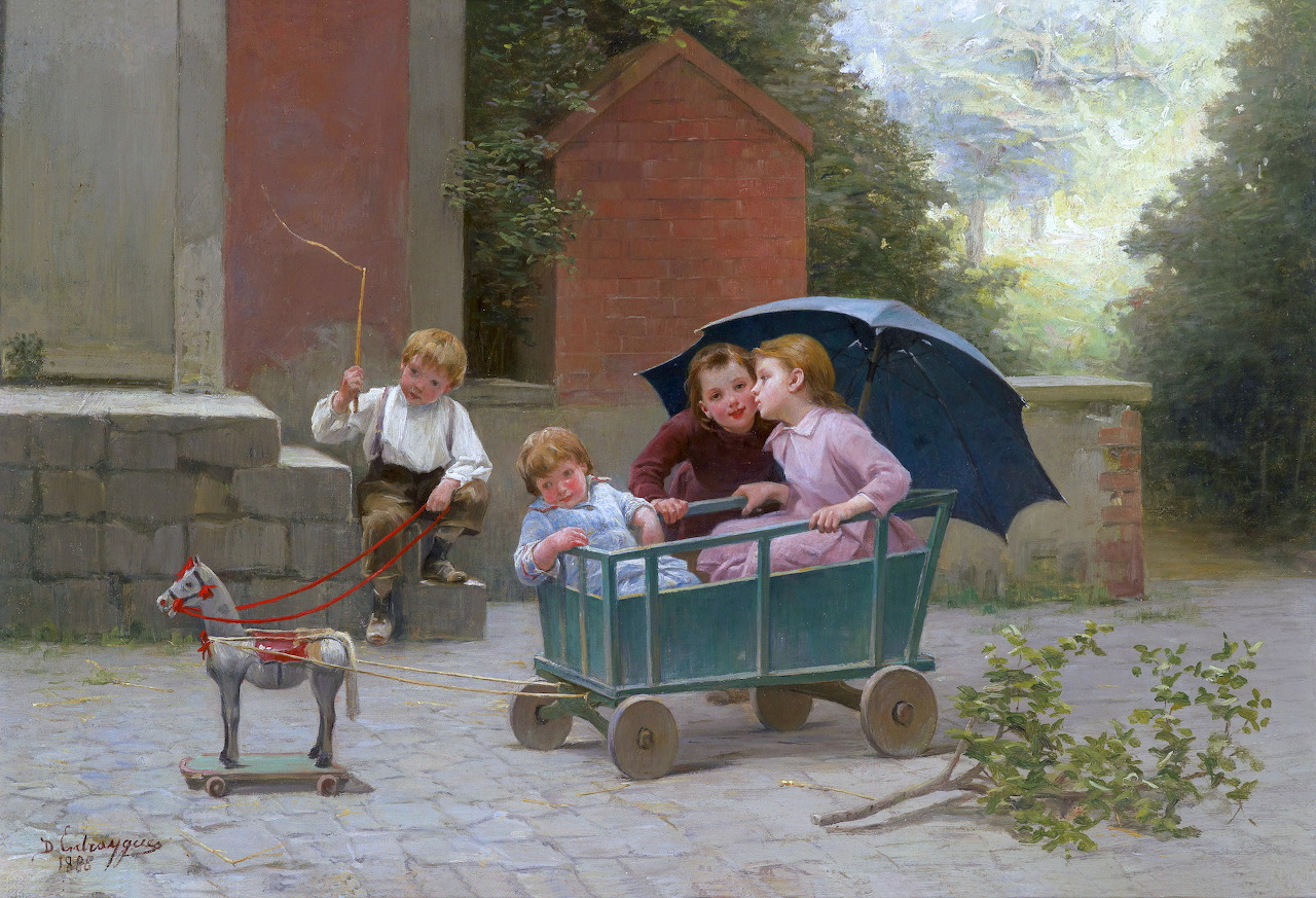 D'Entraygues Das kleine Zugpferd 1888
