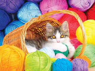 Colorful yarn is the best…