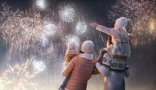 New year-látvány a hegyről