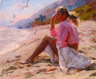 At the beach