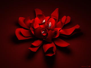 red flower