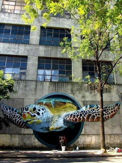 Turtle, Graffiti, street art