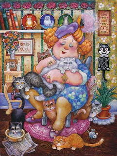 Cat lady, Bill Bell