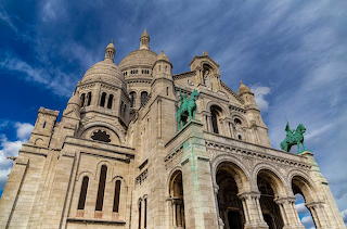 Paris - Fachada Basílica de Sacre-Coeur