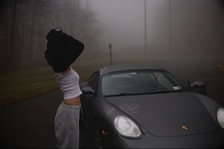 Schwarzer porsche