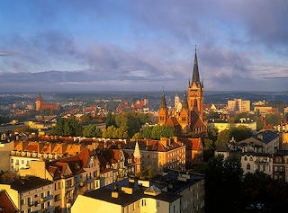 Panorama miasta, Olsztyn, Poland