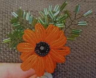 Beaded Gerbera