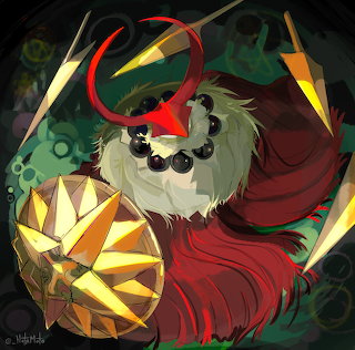 Fluffy Warrior by @_NotaMato