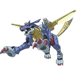 METALGARURUMON ATAQUE