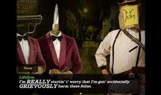 norm and stabby and shooty