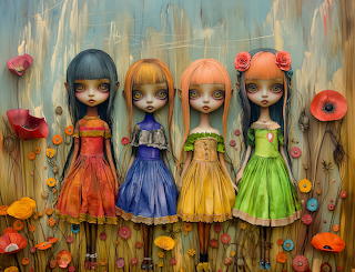 "Gothic Bridesmaids"
