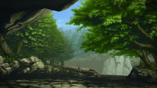 Forest pixel art
