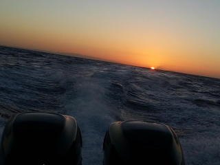 Lindo amanecer Isla de Mona
