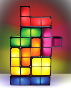 Lampe Tetris design / Tetris design lamp