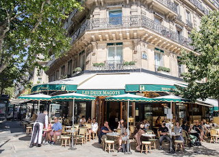 cafe at Saint-Germain-des-Pres, Paris, France
