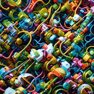 Red Rockers Art -- My Neuro-Circuitry Dilemma