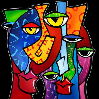 Abstract colorful