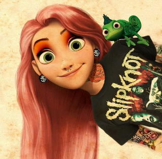 badass rapunzel
