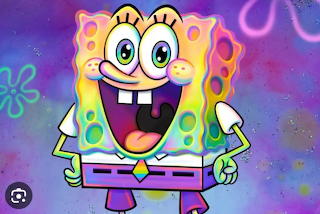 Happy Spongebob With Hands On Hips