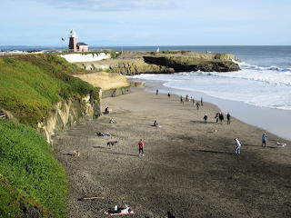 Santa Cruz Calif lighthouse beach