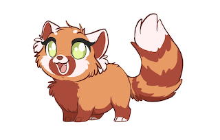 red panda|by dvixie