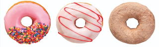 Three donuts
