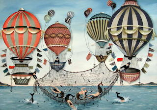 Balloon Fishing for Mermaids - Cahoon