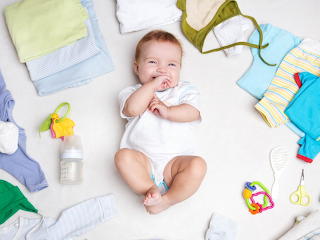 Happy baby