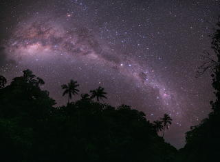 Milky Way View from Mangaia
