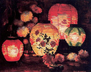 Art dulcifera "Marguerite Stuber Pearson" J"apanese Lanterns"