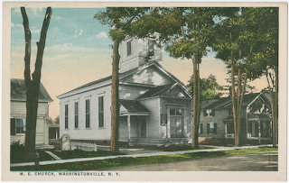 M.E. Church Postcard (Hard)