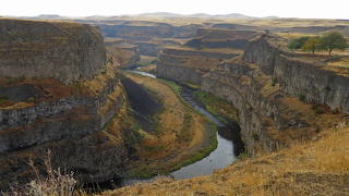 Downstream at Palouse Falls