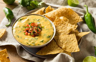 Smoked queso dip