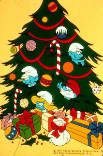 Smurf christmas