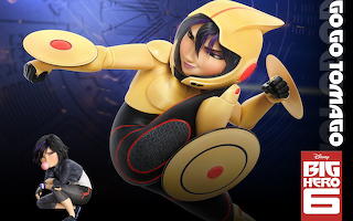Go go tomago in big hero 6-widescreen wallpapers