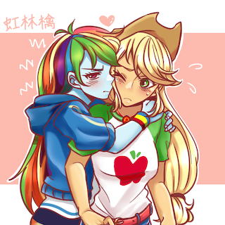 mlp 294 Apple Jack | Rainbow Dash