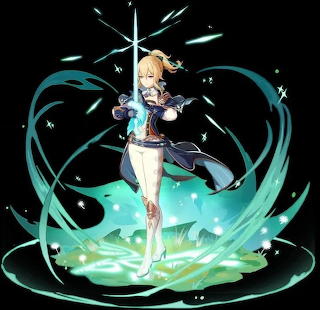Jean: Banner Splash Art