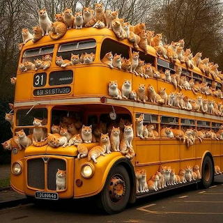 Car in the bus