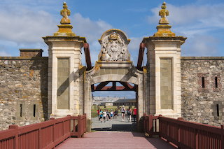 Dauphin Gate, Louisbourg National Historic Park, Nova Scotia