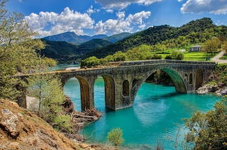 Bridge of Avlaki Aitoloakarnanias-Greece
