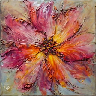 Flowers in Oil