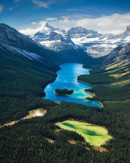 Marvel Lake Alberta Canada