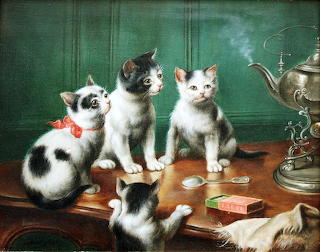 Carl Reichert (Austrian 1836-1918) Tea Company